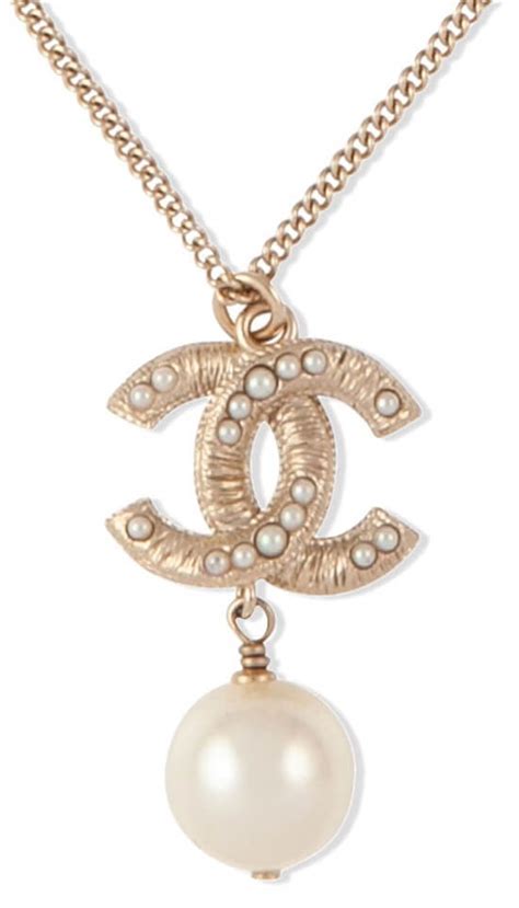 chanel logo necklace dupe|chanel knock off necklace.